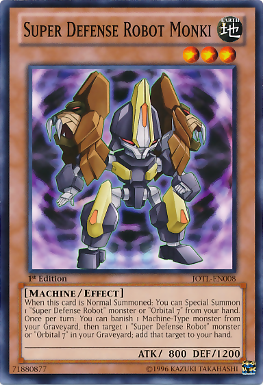 Super Defense Robot Monki [JOTL-EN008] Common Yu-Gi-Oh!