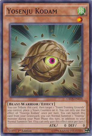 Yosenju Kodam [CROS-EN018] Common Yu-Gi-Oh!