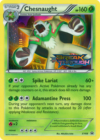Chesnaught (XY68) [XY: Black Star Promos] Pokémon