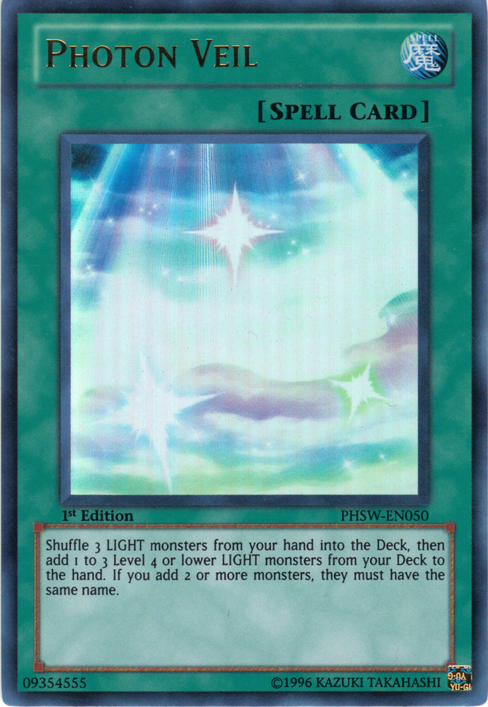 Photon Veil [PHSW-EN050] Ultra Rare Yu-Gi-Oh!