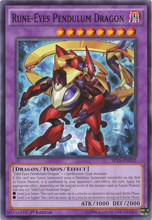 Rune-Eyes Pendulum Dragon [SP15-EN032] Common Yu-Gi-Oh!