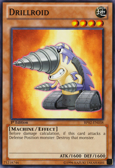 Drillroid [BP02-EN038] Mosaic Rare Yu-Gi-Oh!
