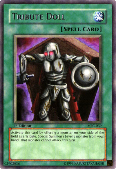 Tribute Doll [MFC-039] Rare Yu-Gi-Oh!