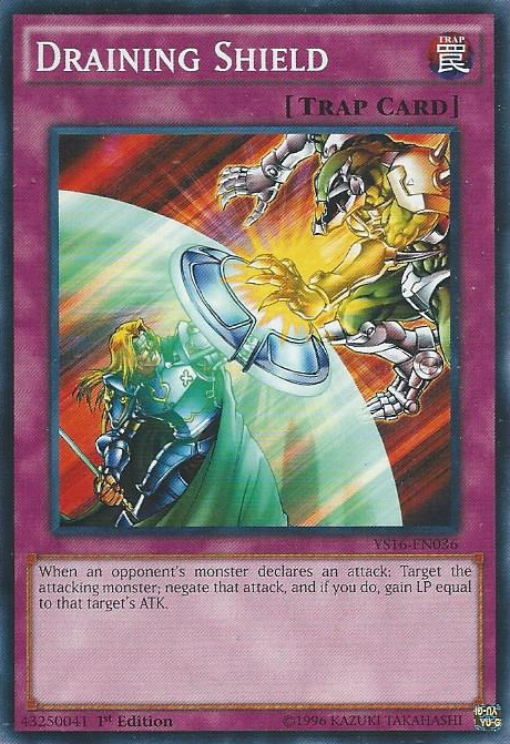 Draining Shield [YS16-EN036] Common Yu-Gi-Oh!