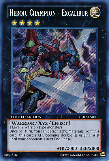 Heroic Champion - Excalibur [CT09-EN002] Secret Rare Yu-Gi-Oh!