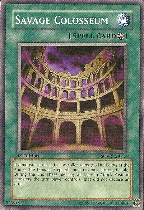 Savage Colosseum [SOVR-EN047] Common Yu-Gi-Oh!