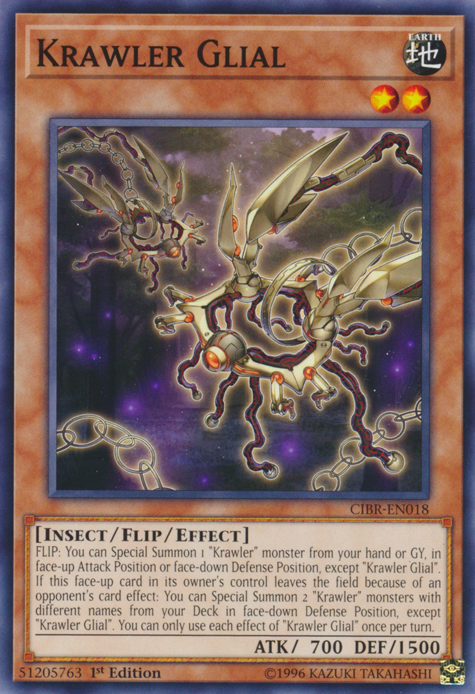 Krawler Glial [CIBR-EN018] Common Yu-Gi-Oh!