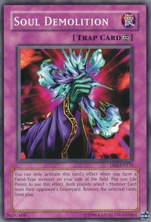 Soul Demolition [DB2-EN135] Common Yu-Gi-Oh!