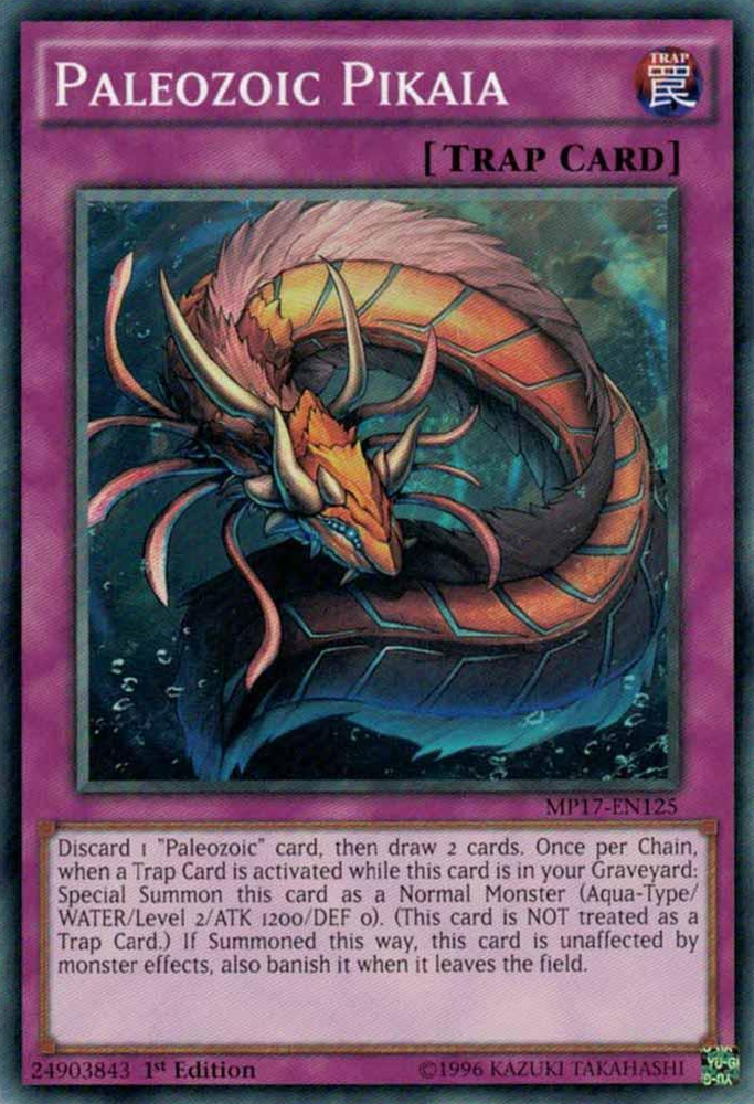 Paleozoic Pikaia [MP17-EN125] Common Yu-Gi-Oh!