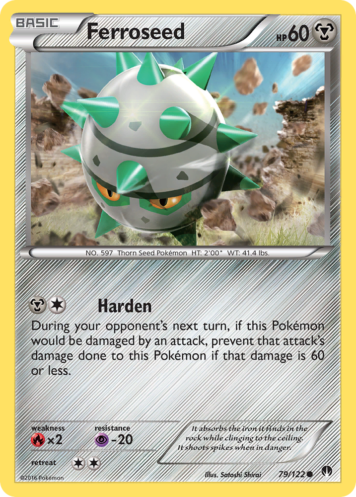 Ferroseed (79/122) [XY: BREAKpoint] Pokémon