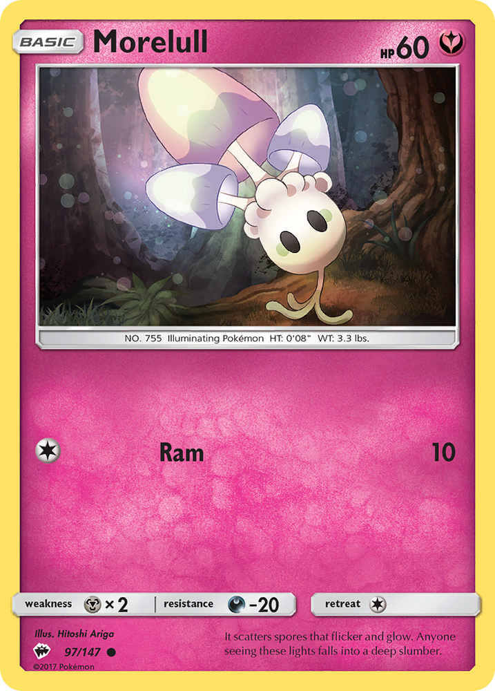 Morelull (97/147) [Sun & Moon: Burning Shadows] Pokémon