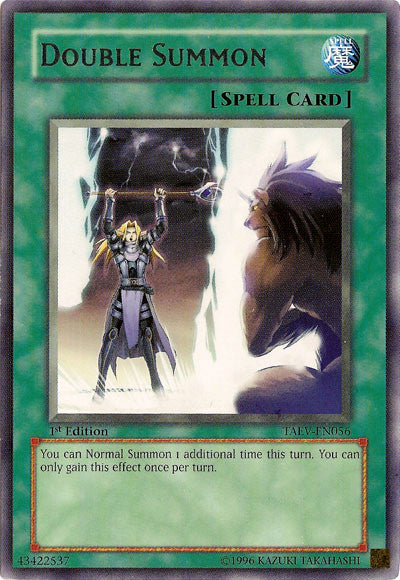Double Summon [TAEV-EN056] Rare Yu-Gi-Oh!