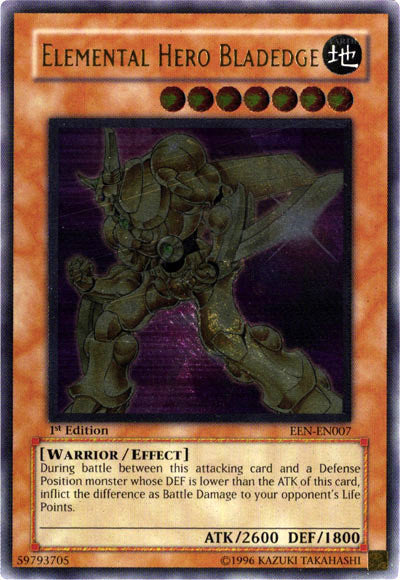 Elemental Hero Bladedge [EEN-EN007] Ultimate Rare Yu-Gi-Oh!