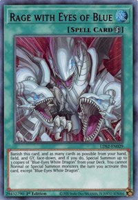 Rage with Eyes of Blue (Purple) [LDS2-EN029] Ultra Rare Yu-Gi-Oh!