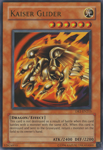 Kaiser Glider [DR1-EN213] Ultra Rare Yu-Gi-Oh!