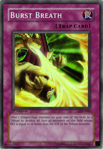 Burst Breath [LOD-049] Common Yu-Gi-Oh!