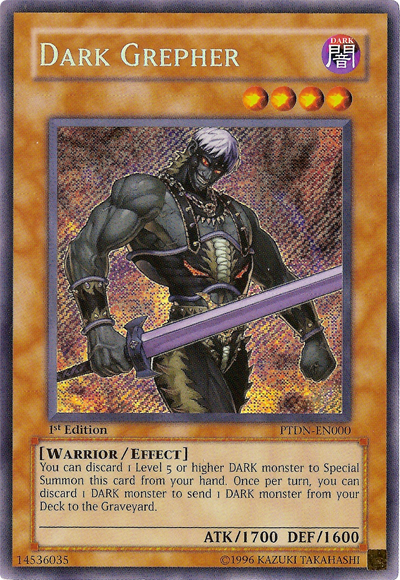 Dark Grepher [PTDN-EN000] Secret Rare Yu-Gi-Oh!
