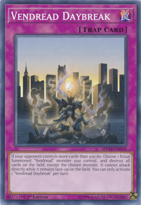 Vendread Daybreak [MP19-EN059] Common Yu-Gi-Oh!
