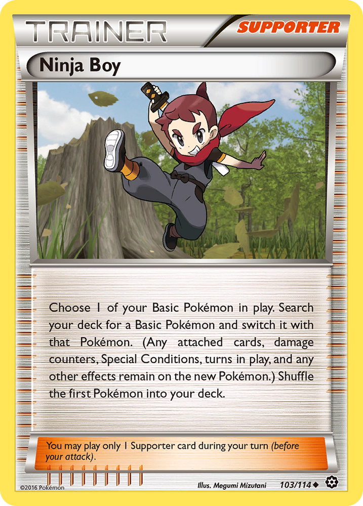 Ninja Boy (103/114) [XY: Steam Siege] Pokémon