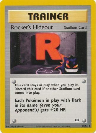 Rocket's Hideout (63/64) [Neo Revelation Unlimited] Pokémon