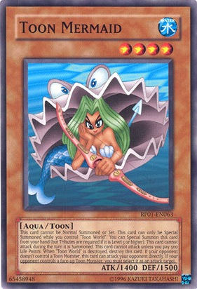 Toon Mermaid [RP01-EN063] Common Yu-Gi-Oh!