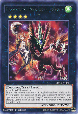 Harpie's Pet Phantasmal Dragon [MP14-EN032] Rare Yu-Gi-Oh!