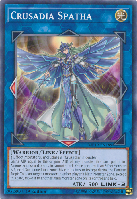 Crusadia Spatha [MP19-EN189] Common Yu-Gi-Oh!
