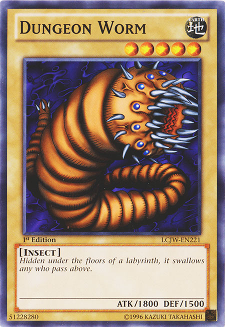 Dungeon Worm [LCJW-EN221] Common Yu-Gi-Oh!