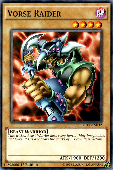 Vorse Raider [MIL1-EN032] Common Yu-Gi-Oh!