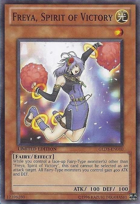 Freya, Spirit of Victory [GLD3-EN010] Common Yu-Gi-Oh!