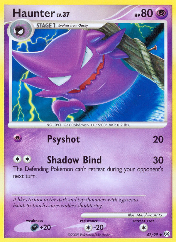 Haunter (42/99) [Platinum: Arceus] Pokémon