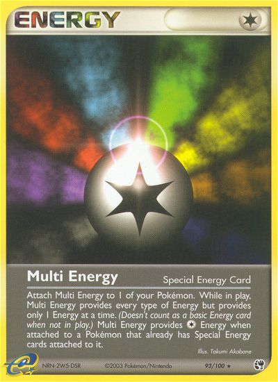 Multi Energy (93/100) [EX: Sandstorm] Pokémon