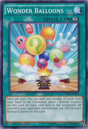 Wonder Balloons [NECH-EN055] Common Yu-Gi-Oh!