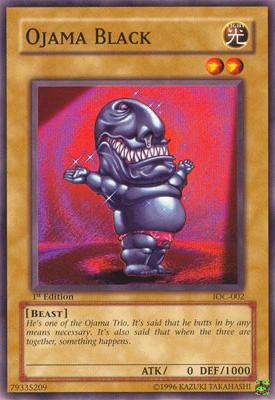 Ojama Black [IOC-002] Common Yu-Gi-Oh!