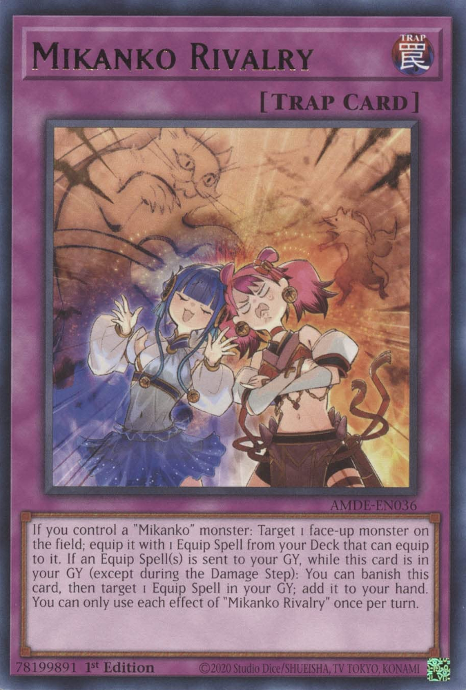 Mikanko Rivalry [AMDE-EN036] Rare Yu-Gi-Oh!