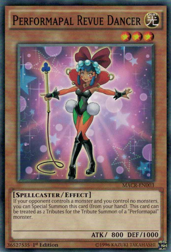 Performapal Revue Dancer [MACR-EN003] Common Yu-Gi-Oh!