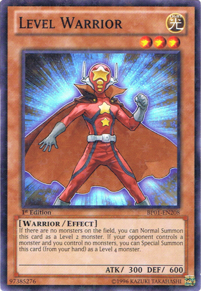 Level Warrior [BP01-EN208] Starfoil Rare Yu-Gi-Oh!