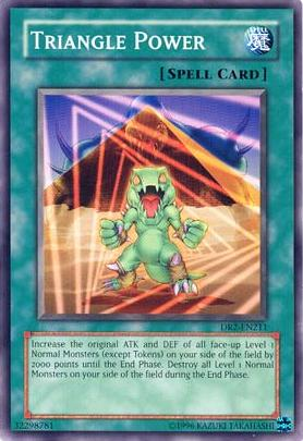 Triangle Power [DR2-EN211] Common Yu-Gi-Oh!