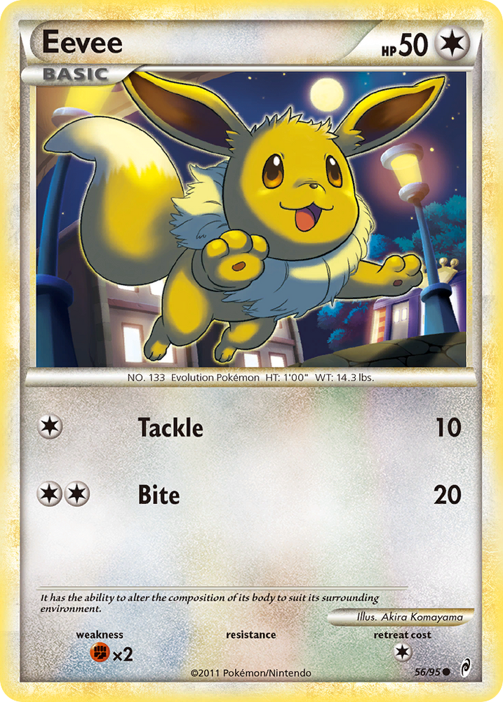 Eevee (56/95) [HeartGold & SoulSilver: Call of Legends] Pokémon