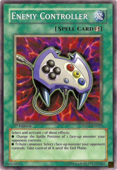 Enemy Controller [SDDE-EN025] Common Yu-Gi-Oh!