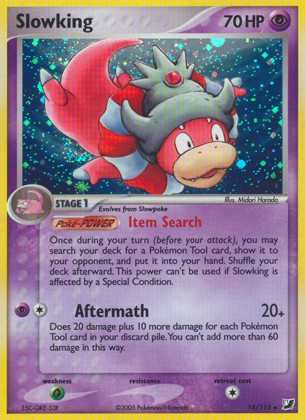 Slowking (14/115) [EX: Unseen Forces] Pokémon