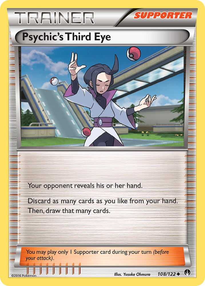 Psychic's Third Eye (108/122) [XY: BREAKpoint] Pokémon