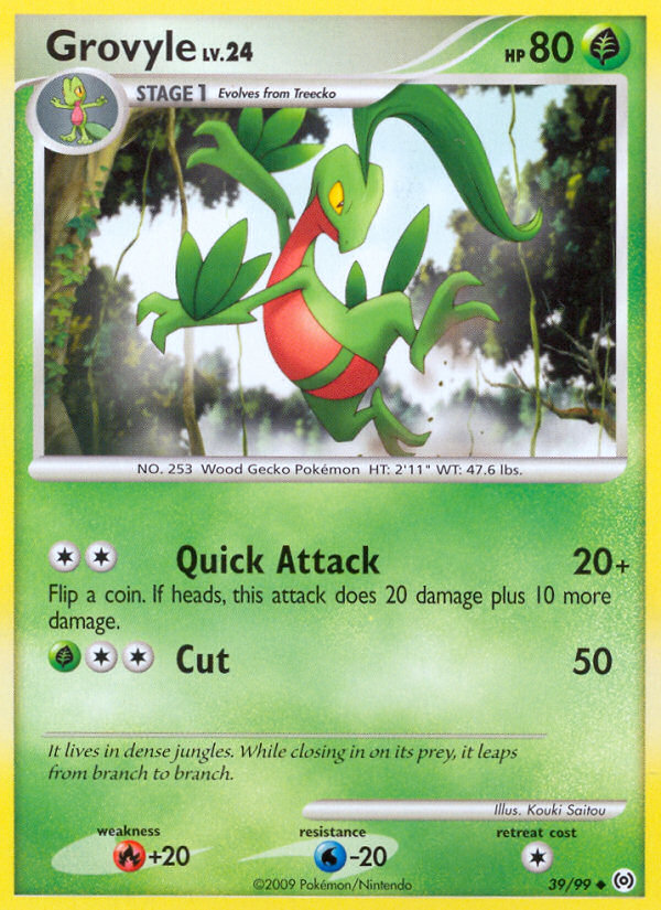 Grovyle (39/99) [Platinum: Arceus] Pokémon