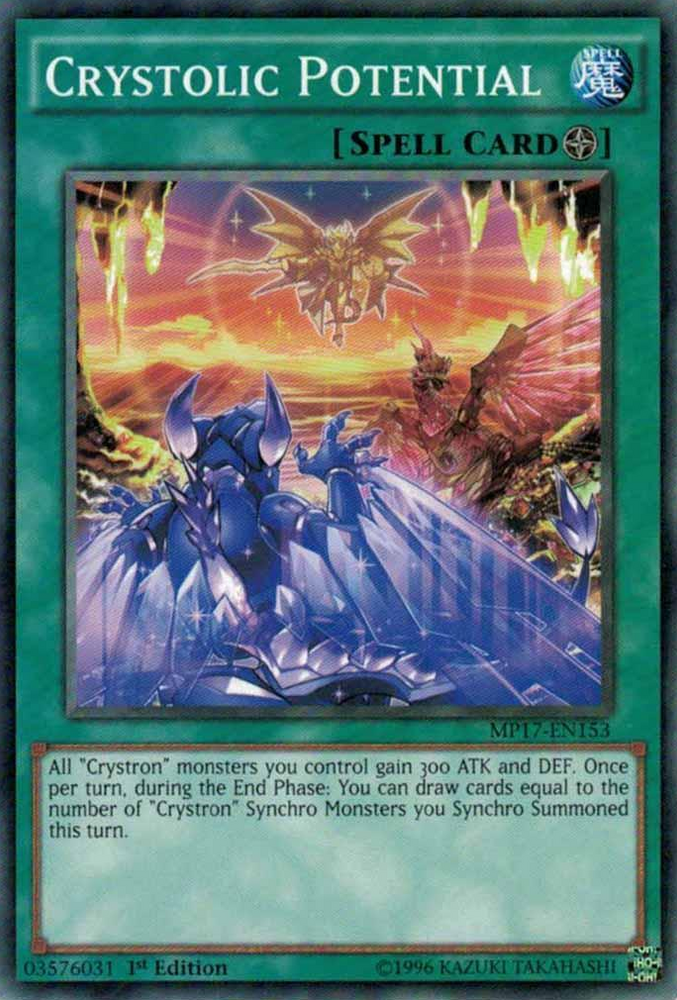 Crystolic Potential [MP17-EN153] Common Yu-Gi-Oh!