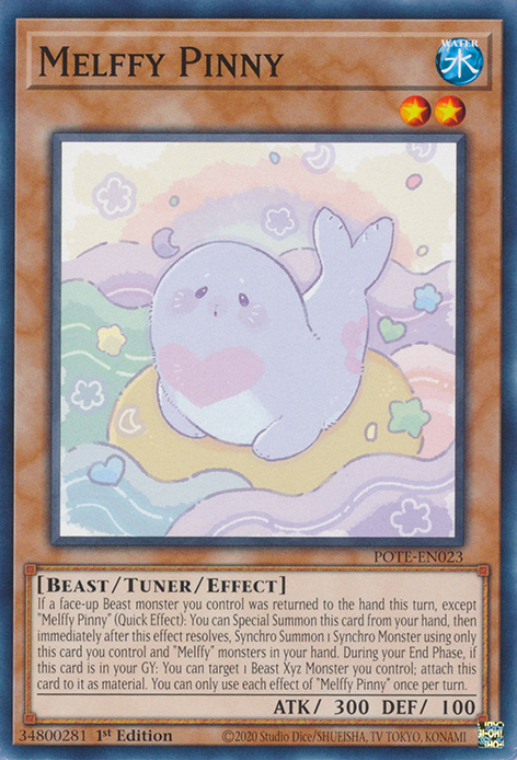 Melffy Pinny [POTE-EN023] Common Yu-Gi-Oh!