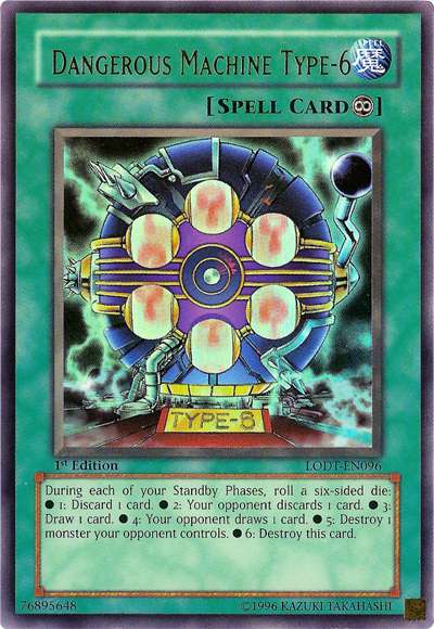 Dangerous Machine Type-6 [LODT-EN096] Ultra Rare Yu-Gi-Oh!