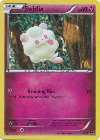Swirlix (9/12) [McDonald's Promos: 2014 Collection] Pokémon