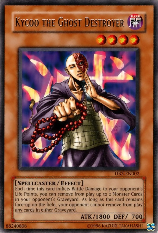 Kycoo the Ghost Destroyer [DB2-EN002] Rare Yu-Gi-Oh!