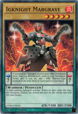 Igknight Margrave [CORE-EN030] Common Yu-Gi-Oh!