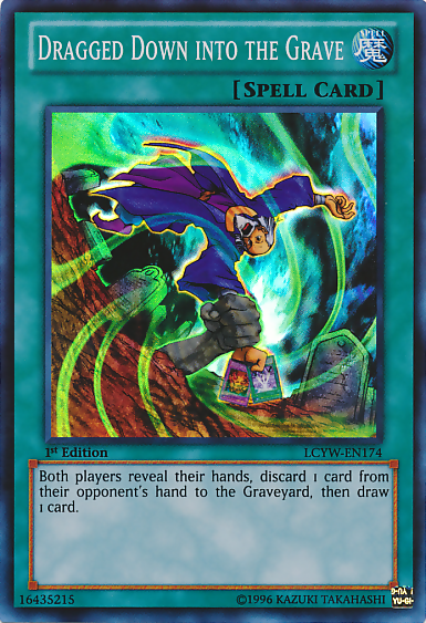 Dragged Down into the Grave [LCYW-EN174] Super Rare Yu-Gi-Oh!